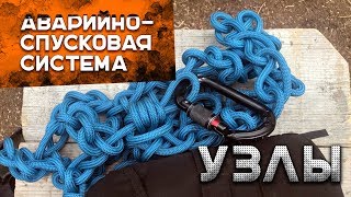 Как вязать узлы. Аварийная спусковая система. Спусковое устройство