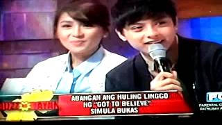 KathNiel On Buzz Ng Bayan‬ ( March 2, 2014 )