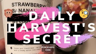 Daily Harvest Smoothie Secret Revealed!!! 😮😮