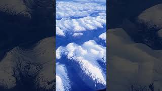 Beautiful view of Norwegian fjord from the sky