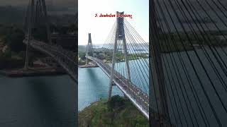 Lima jembatan angker di Indonesia #jembatanampera #jembatanmusi #jembatancomal #jembatanampera