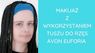 MAKIJAŻ Z TUSZEM DO RZĘS EUFORIA (EUPHORIA) AVON