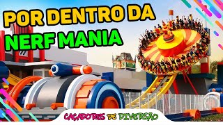 Por DENTRO da NERF MANIA! Walkthrough | Caçadores de Diversão