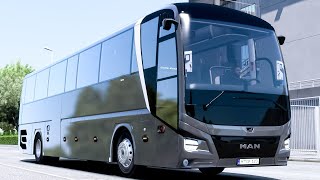 Man New Lion's Coach 3Rd. Gen. (OptiView) | Ets 2 Bus Mod 1.45 Gameplay