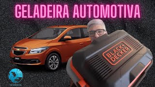 Testamos geladeira automotiva Black Decker 12v