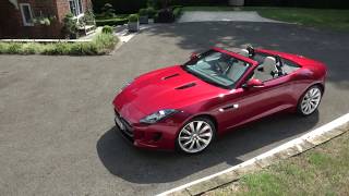 Walk around Jaguar F-Type V6S Convertible in Italian Racing Red