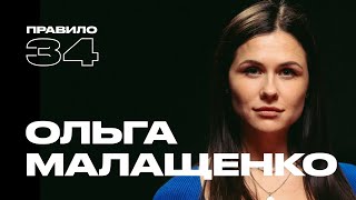 Ольга Малащенко: первый раз после 20 лет, строгое воспитание и достоинство (подкаст «правило 34»)