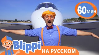 Музей Самолётов🛫| Изучай этот мир вместе с Блиппи | Обучающие песни для детей | Blippi Russian