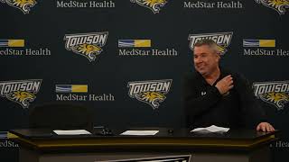 Full Press Conference Following Towson Men's Basketball's Victory Over RMU