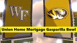 Wake Forest vs Missouri Union Home Mortgage Gasparilla Bowl