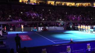 Rafael Nadal grand entrance