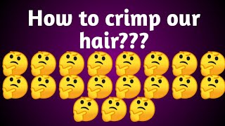 crimper|wait my next video|Hina umar vlogs