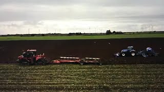 Case Quadtrac 620  & NH 7070 & Solitair 9 Drill