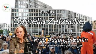 #FreeAssangeBerlin23 - Rede von Cornelia Zetzsche zum 52. Geburtstag von Julian Assange (5)