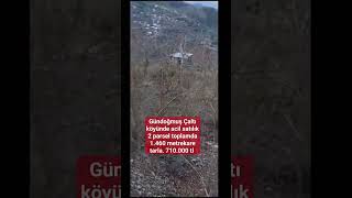 Gündoğmuş Çaltı köyünde acil satılık 2 parsel toplamda 1.460 metrekare tarla. 710.000 tl