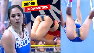 [Super Slowmotion] Beautiful Women Pole Vaulters Highlights