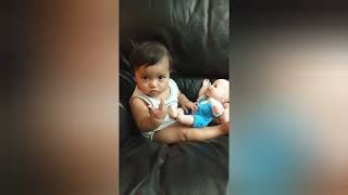 Little baby says I lub You❤️ Cute baby videos #cutebaby ##baby