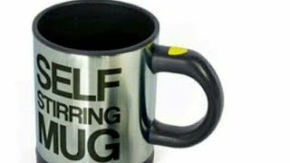 Automatic self stirring mug unboxing and review in Urdu