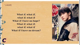 J-HOPE - WHAT IF... (DANCE MIX) (WITH JINBO THE SUPERFREAK) (Easy Lyrics)