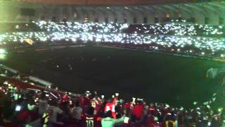 Show da torcida colorada no Beira-Rio, após apagão