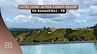 Lotes no Condomínio Alteza Condo Resort em Bananeiras - PB