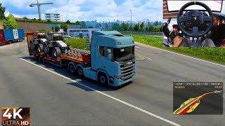 Early morning drive with the Scania S730 - Euro Truck Simulator 2 | Thrustmaster TX