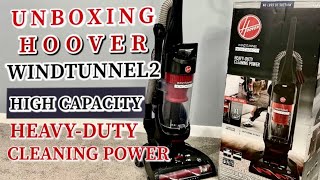 UNBOXING HOOVER WINDTUNNEL2 HIGH CAPACITY || FULL REVIEW