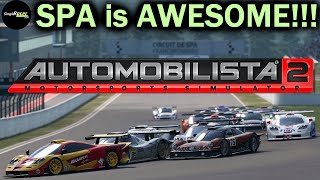 AMS2's GT1 CLASS comes to SPA | A VR Overview