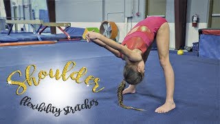 Gymnastics Shoulder Flexibility Stretches| Sariah SGG