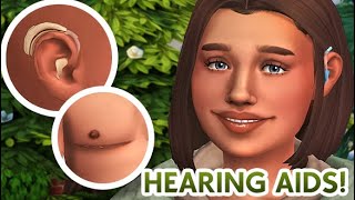 NEW Sims 4 Medical Wearable UPDATE! ⚕️🦻