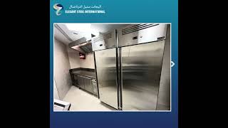 ويضم مطبخًا تجاريًا على أحدث طراز صممته شركتنا الأخت Professional kitchen . قامت شركة Elegant Steel