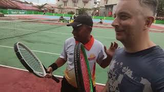 Playing Tennis in Aceh