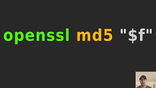 Get the MD5 Hash of a File with OpenSSL