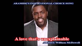 MY HEART SINGS (Lyrics) - William Mcdowell