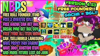 BAKAL BETAH‼️FREE FOUNDER UNLI + 3 CHEATER ROLE ⁉️ GTOWTOPIA PRIVATE SERVER TERBARU | BEST GTPS 2024