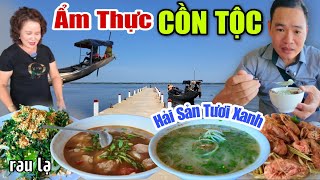 ẨM THỰC ĐẦM PHÁ TAM GIANG TẠI CỒN TỘC TOÀN HẢI SẢN TƯƠI XANH, "RAU LẠ" BÊN CẠNH ĐẦM PHÁ LỚN NHẤT ĐNA