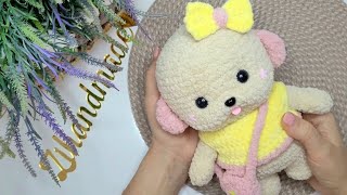 МК СОБАЧКА "КОНФЕТКА" ❤️ 3-Я ЧАСТЬ (Голова,  оформ-ние мордочки) | PATTERN PUPPY "CANDY" ❤️ 3rd PART