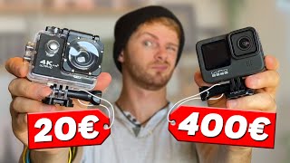 Caméra à 20€ VS 400€ (choqué de la qualité)