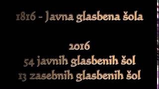 200 let javnega glasbenega šolstva na Slovenskem 1816-2016