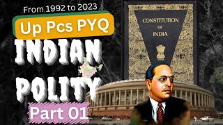 Complete Polity Marathon/ Polity PYQ for Pcs Pre 2024 #pcs #uppcs #bpsc70 #mppsc