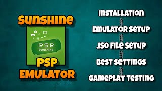 Best Emulator for PSP Games with Best Settings | Sunshine Emulator