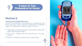 3 ways to Test Cholesterol at Home