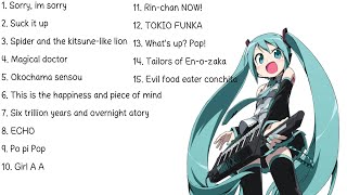 Vocaloid playlist | Miku, GUMI, MEIKO, Rin, Len, Luka