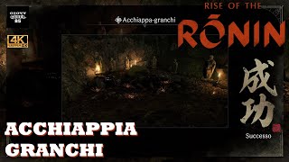 RISE OF THE RŌNIN - ACCHIAPPIA GRANCHI - TERRENO GRANCHI - Missione Studio Fotografico -Gameplay -4K