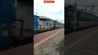 20000HP - 4 WAG 7 back to back coupled 👮😎🔥🇮🇳 || The long train ||#shorts #india #train #viral