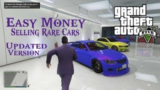 GTA 5 Online Tips Ep #12 - Easy Money Selling Rare Cars Updated! (HD60)