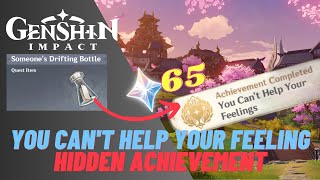 You Can't Help Your Feeling | Genshin Hidden Achivements with 65 Freemogem【原神】#genshinimpact #原神