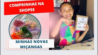 Comprinhas no Site da Shopee- Minhas novas miçangas