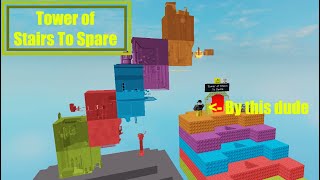 Tower of Stairs To Spare by me (MY NEW BEST TOWER) | Roblox Juke's Towers of Hell