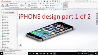 SOLIDWORKS TUTORIAL- iPHONE 6 PLUS PART 1/2